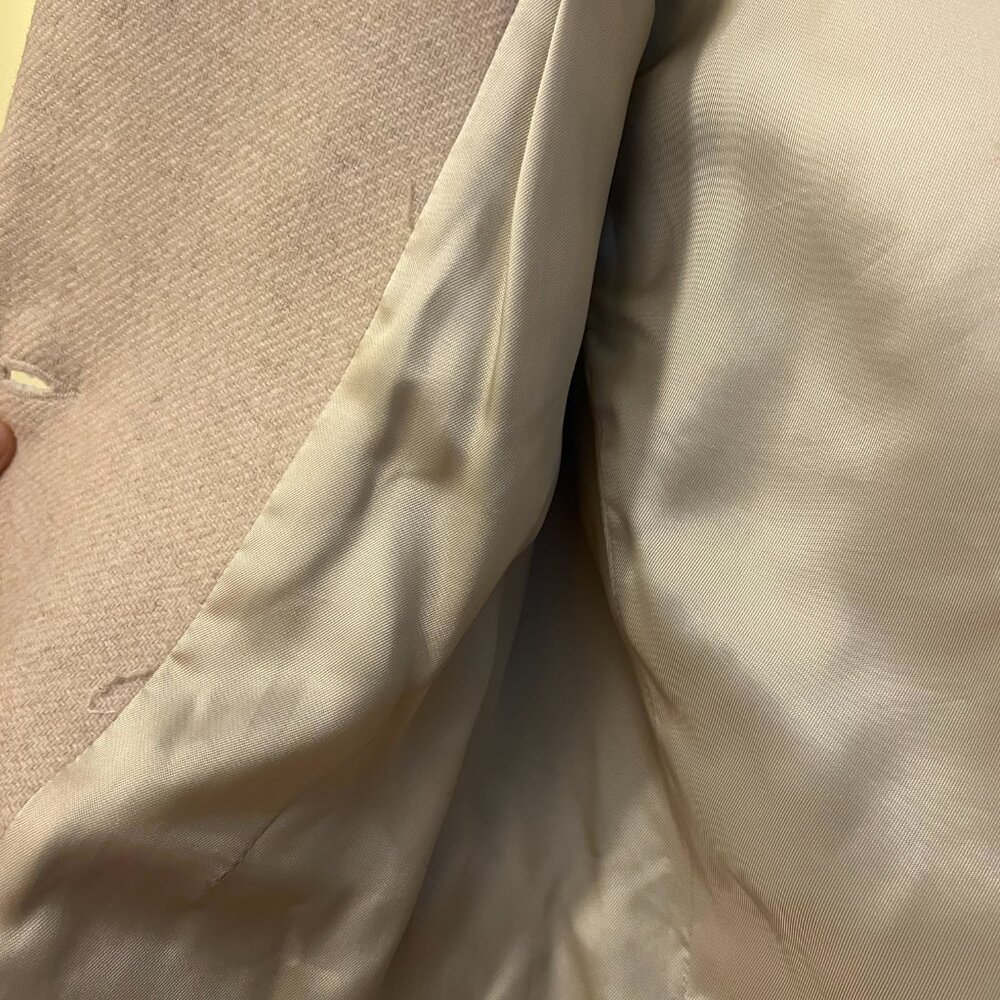 Rouje Beige Single-Button Blazer - image 3